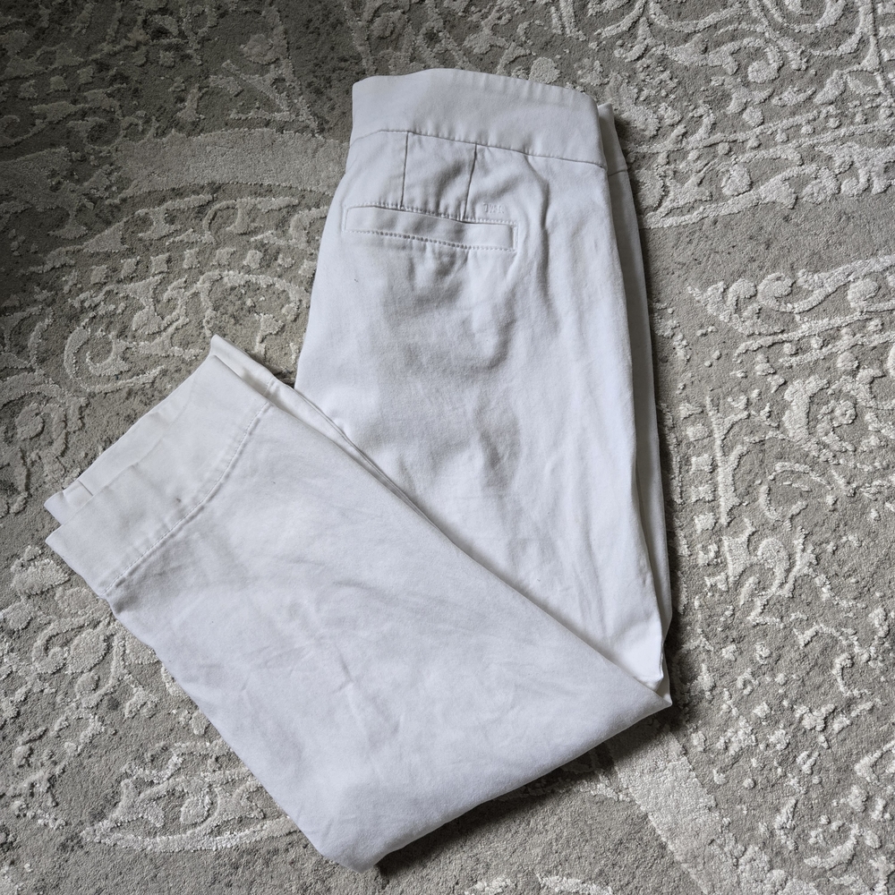 Tommy Hilfiger Men's White Chinos